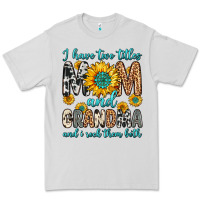 Dove Grey i have two titles mom and grandma and i rock them Premium Tee - Zillion Design Studio