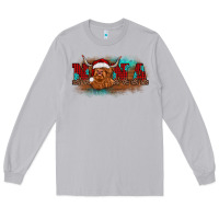 Moon Dust christmas nana highland cow Long Sleeve Tee - BarkalooDesign