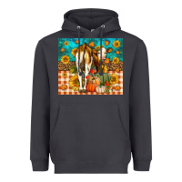 Smoke Western Fall Heifer Heavyweight Hoodie - LillyAllenDesigns
