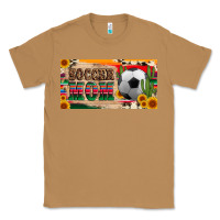 Soccer Mom With Ball And Sunflower Cactus Serape Licanse Plate Classic Tee | Teevron