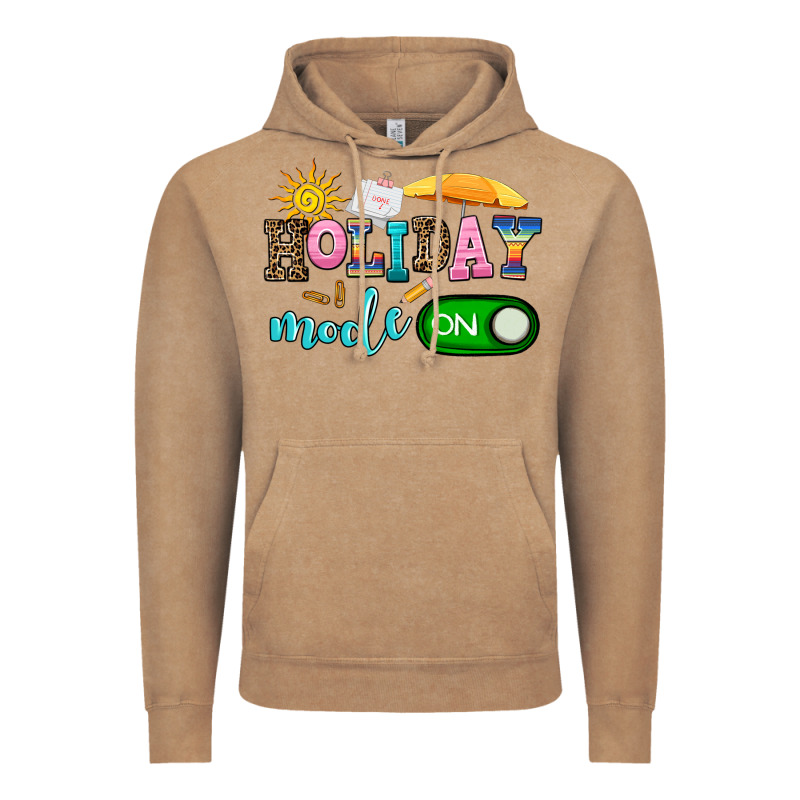 Holiday Mode On Vintage Hoodie by AdoDesignShop | Teevron