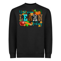Black y'all gonna learn today pumpkin and pen Heavyweight Sweatshirt - AdoDesignShop