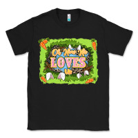 Black Oh how he loves us Easter Day Classic Tee - LillyAllenDesigns