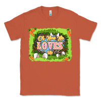 Copper Oh how he loves us Easter Day Classic Tee - LillyAllenDesigns
