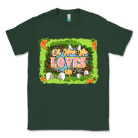 Sports Green Oh how he loves us Easter Day Classic Tee - LillyAllenDesigns