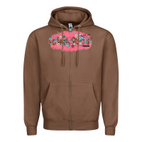 Chestnut cosmetologist Zipper Hoodie - NancyCooperArtShop