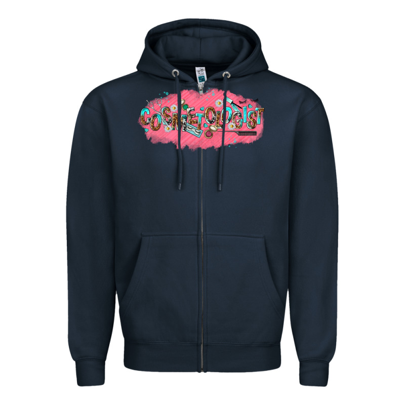 Cosmetologist Zipper Hoodie by NancyCooperArtShop | Teevron