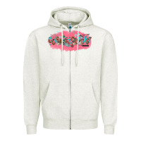 Oatmeal Heather cosmetologist Zipper Hoodie - NancyCooperArtShop