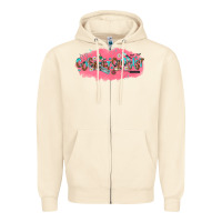 Sandshell cosmetologist Zipper Hoodie - NancyCooperArtShop