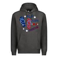 Charcoal Heather Flip Flops and Freedom Premium Hoodie - Bettercallsaul