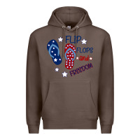 Coffee Flip Flops and Freedom Premium Hoodie - Bettercallsaul