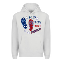 Dove Grey Flip Flops and Freedom Premium Hoodie - Bettercallsaul