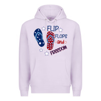 Lilac Flip Flops and Freedom Premium Hoodie - Bettercallsaul