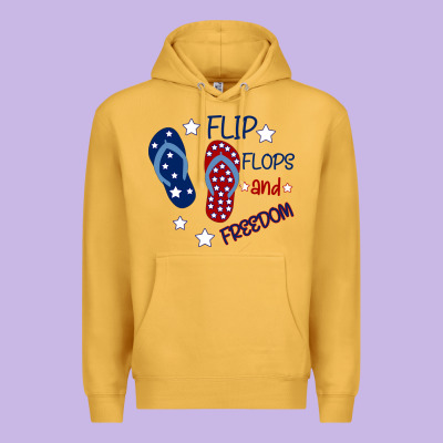 Flip Flops And Freedom Premium Hoodie Designed By Bettercallsaul