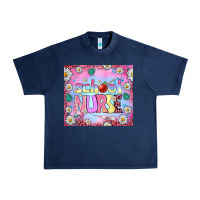 Navy school nurse tumbler Urban Heavy Tee - BundleAndBundleShop