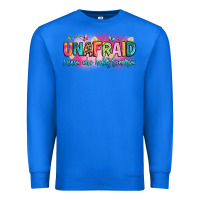True Royal unafraid i know who holds tomorrow Premium Sweatshirt - Artiststas