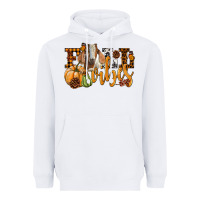 White Fall Vibes Boer Goat Heavyweight Hoodie - LillyAllenDesigns