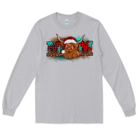 Moon Dust christmas mom highland cow Long Sleeve Tee - BarkalooDesign