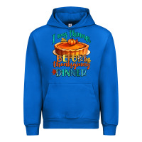 Cobalt i was thinner before thanksgiving dinner Urban Hoodie - CowGirlArtShop