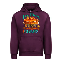 Mauve Wine i was thinner before thanksgiving dinner Urban Hoodie - CowGirlArtShop