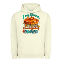 Pigment Pistachio i was thinner before thanksgiving dinner Urban Hoodie - CowGirlArtShop