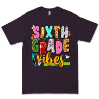 Plum sixth grade vibes Premium Tee - texasbilliewilder
