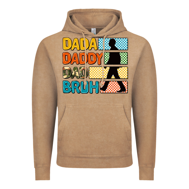 Dada Daddy Dad Bruh Vintage Hoodie by AdoDesignShop | Teevron