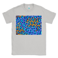 Moon Dust leopard background turquoise and gold 3200x2400 Classic Tee - AdoDesignShop