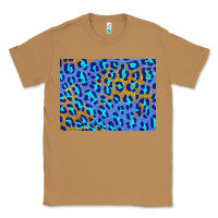 Toasted Coconut leopard background turquoise and gold 3200x2400 Classic Tee - AdoDesignShop