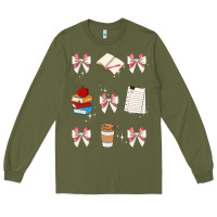 Army Green teacher Long Sleeve Tee - JahusDesignShop