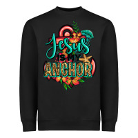 Black jesus is my anchor Heavyweight Sweatshirt - Jasminsmagicworld