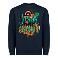 Navy jesus is my anchor Heavyweight Sweatshirt - Jasminsmagicworld