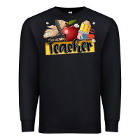 Black teacher Premium Sweatshirt - Artiststas