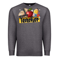Charcoal Heather teacher Premium Sweatshirt - Artiststas