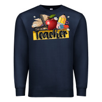 Navy teacher Premium Sweatshirt - Artiststas