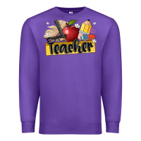 Purple teacher Premium Sweatshirt - Artiststas