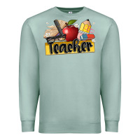 Seafoam teacher Premium Sweatshirt - Artiststas
