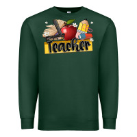 Sports Green teacher Premium Sweatshirt - Artiststas