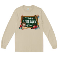 Mushroom I tacked 100 days school Baseball Long Sleeve Tee - NancyCooperArtShop