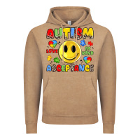 Vintage Coffee autism acceptance Vintage Hoodie - JahusDesignShop