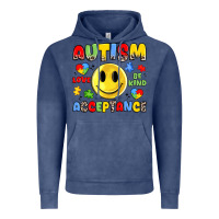 Vintage Denim autism acceptance Vintage Hoodie - JahusDesignShop