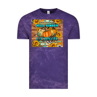 Cloud Purple hello pumpkin season tumbler Vintage Tee - Artiststas
