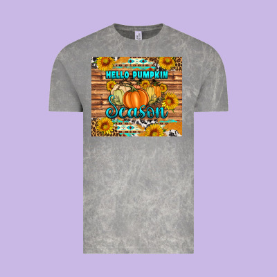 Hello Pumpkin Season Tumbler Vintage Tee Designed By Artiststas