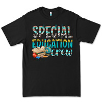 Black special education crew Premium Tee - texasbilliewilder