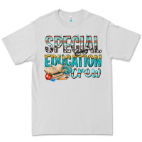 Dove Grey special education crew Premium Tee - texasbilliewilder