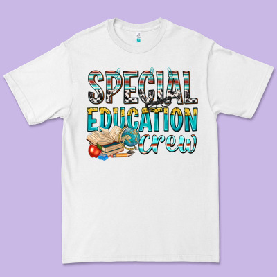 Special Education Crew Premium Tee Designed By Texasbilliewilder