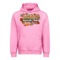 Fuchsia Pink thankful for everything Urban Hoodie - CowGirlArtShop