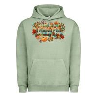 Pigment Oil Green thankful for everything Urban Hoodie - CowGirlArtShop