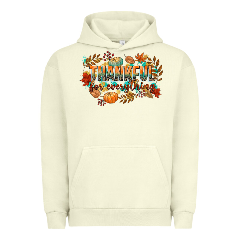 Thankful For Everything Urban Hoodie by CowGirlArtShop | Teevron