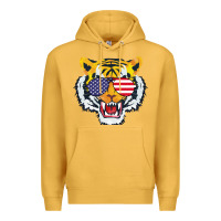 Mustard America Merica Tiger Premium Hoodie - Bettercallsaul